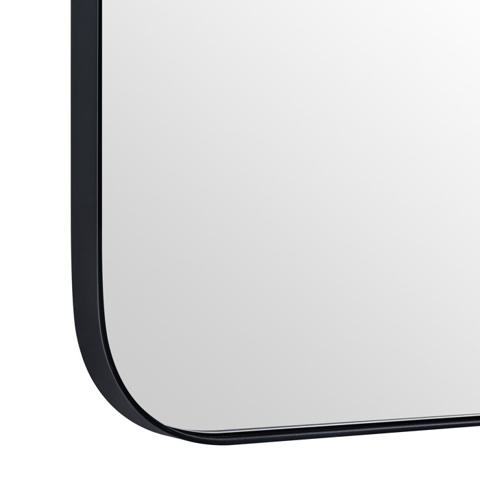 Ebern Designs Javeion Metal Rectangular Wall Mirror & Reviews Wayfair